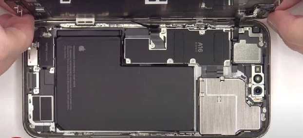 富平苹果14维修分享看iPhone 14 Pro Max拆解 