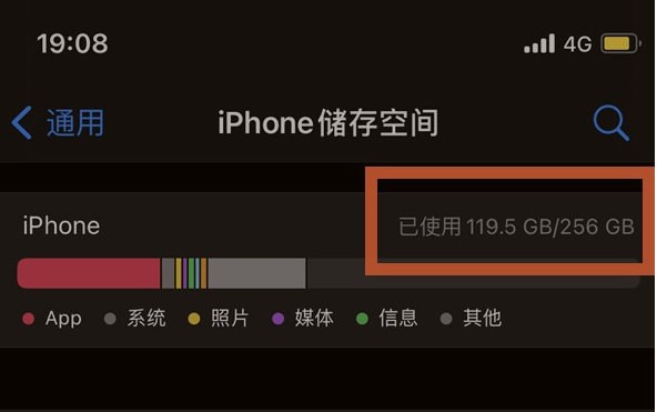 富平苹果13维修分享iPhone13如何查看剩余内存 