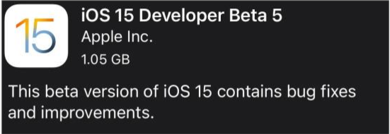 富平苹果手机维修分享如何升级到iOS15.0 beta5 